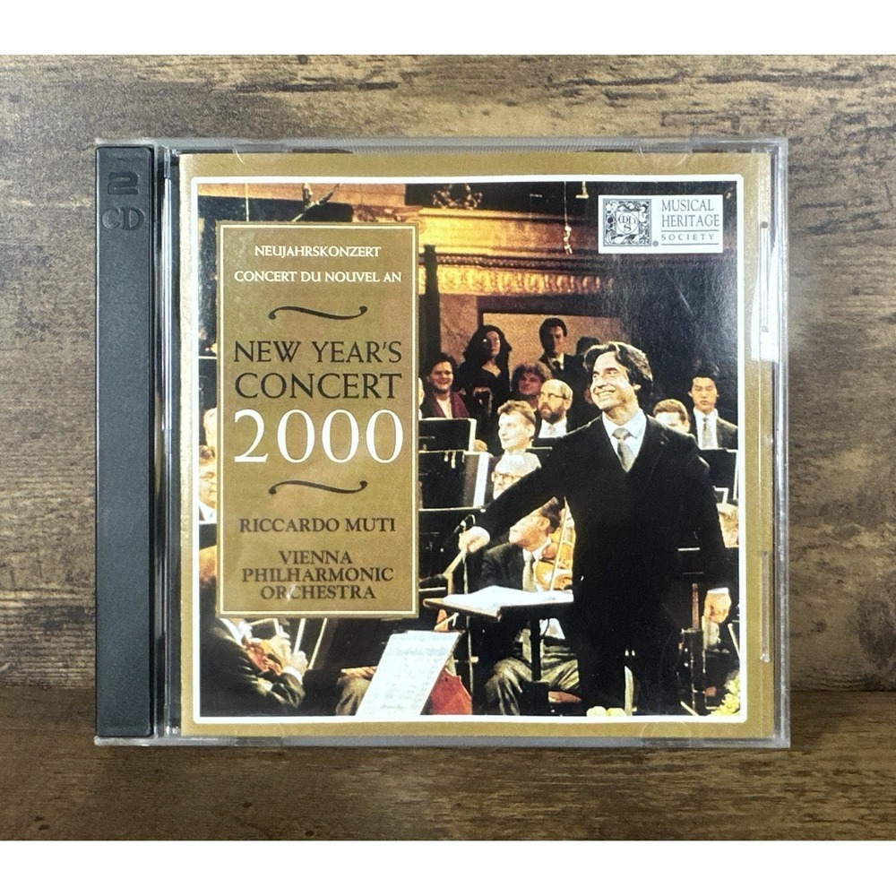 New Years Concert 2000 - Audio CD By Muti - GOOD 2 Cd Version Fast Safe Shipping